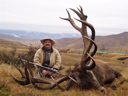 Lee Sells with Mule Deer